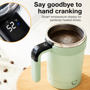 Automatic Coffee Stirring Cup Magnetic Tumbler Rotating Stirring Cup Electric Portable Coffee Cup Kitchen Accessories